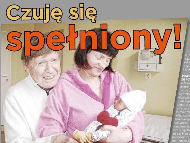 Najstarszy tata w kraju mieszka w Pasymiu
